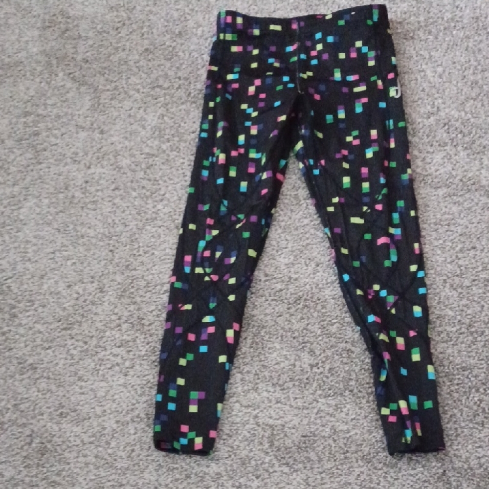 CW-X Black Geometric Leggings